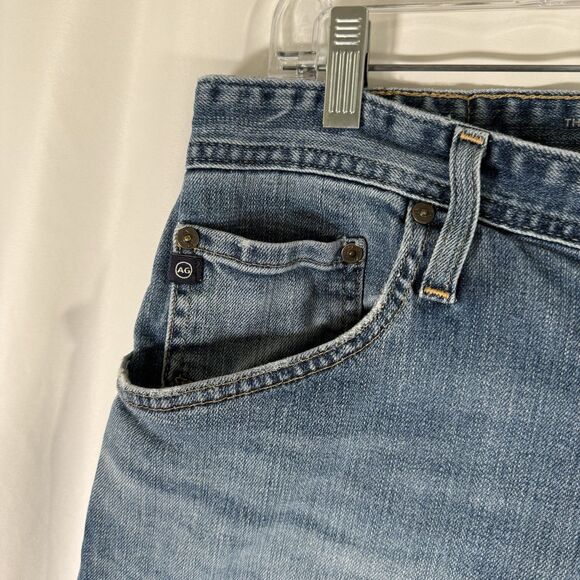 Adriano Goldschmied The Ives Jeans Men's 34x29 Medium Wash Denim Cotton Blend - Picture 6 of 13